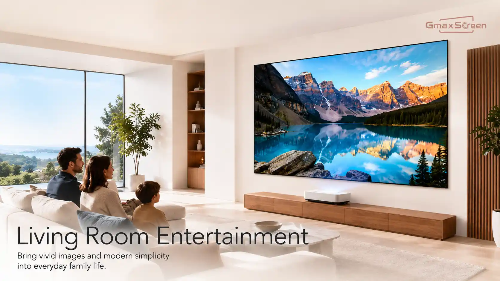 Designed for Larger Immersive Living Spaces