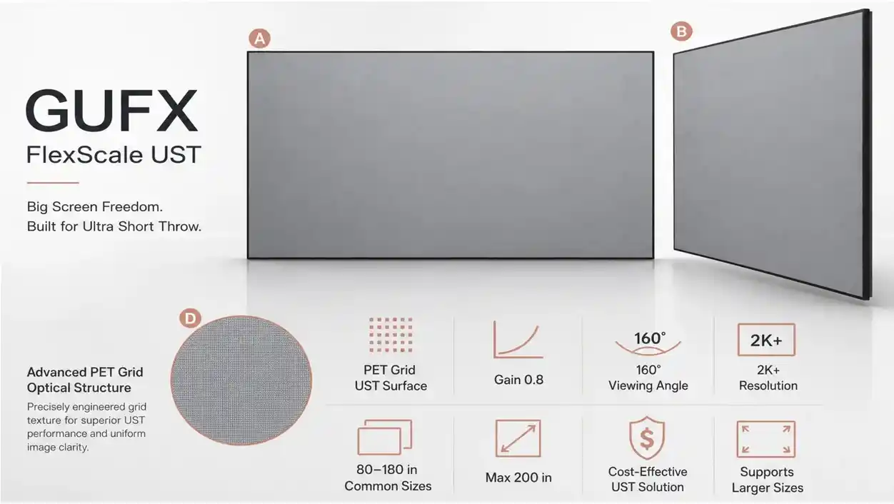 FlexScale UST material and structure